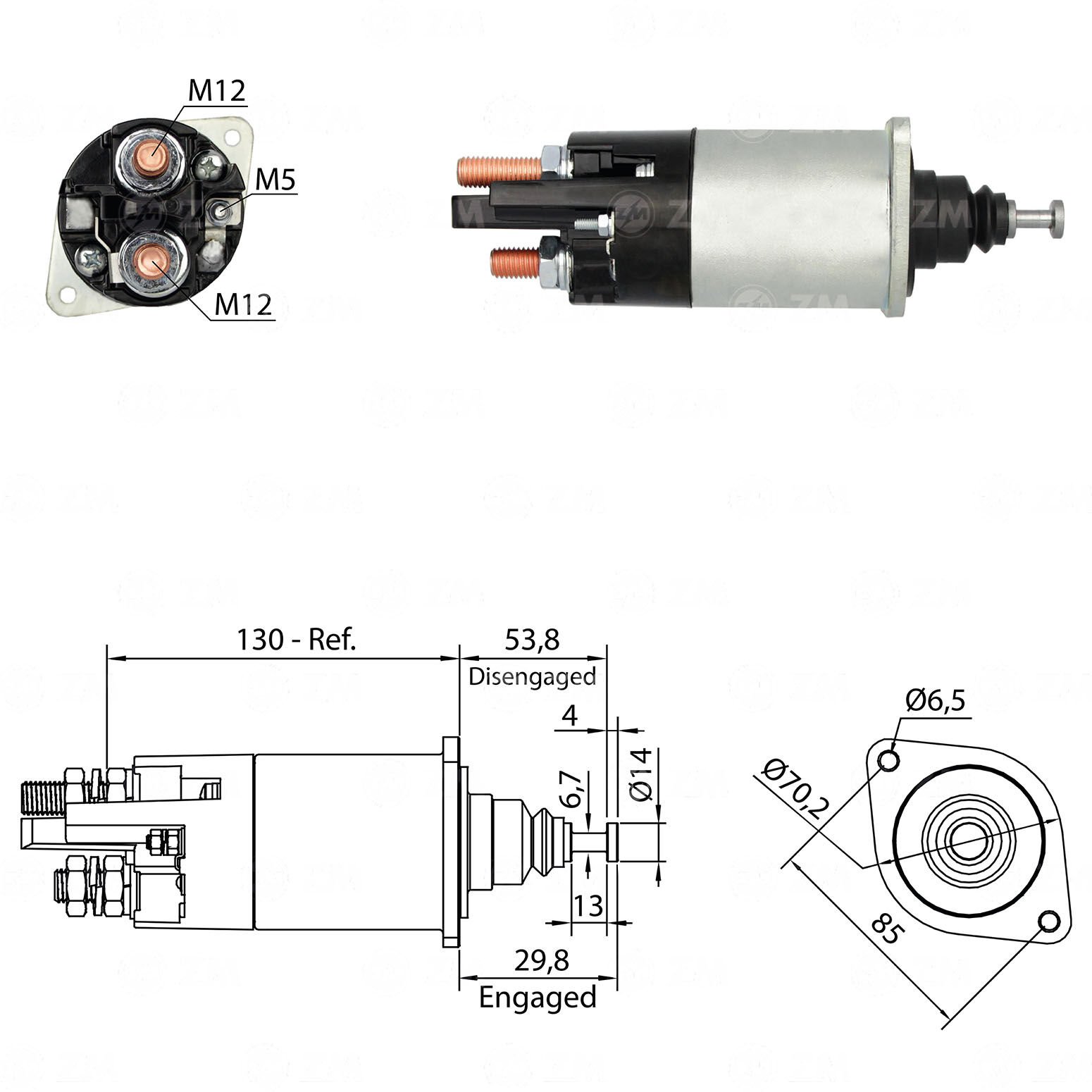 ZM 1840 - MARŞ OTOMATİĞİ 24V