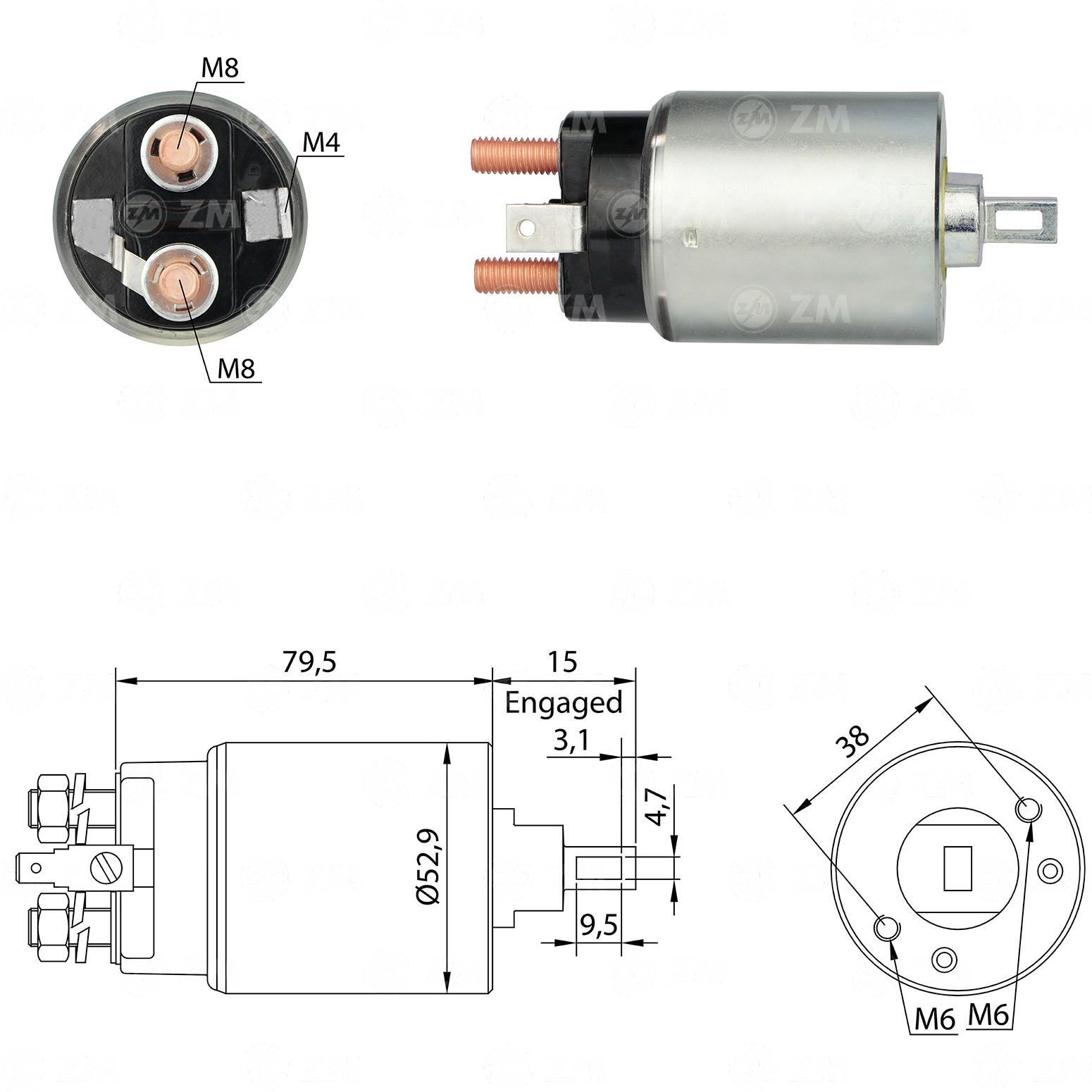 ZM 1981 - MARŞ OTOMATİĞİ 12V
