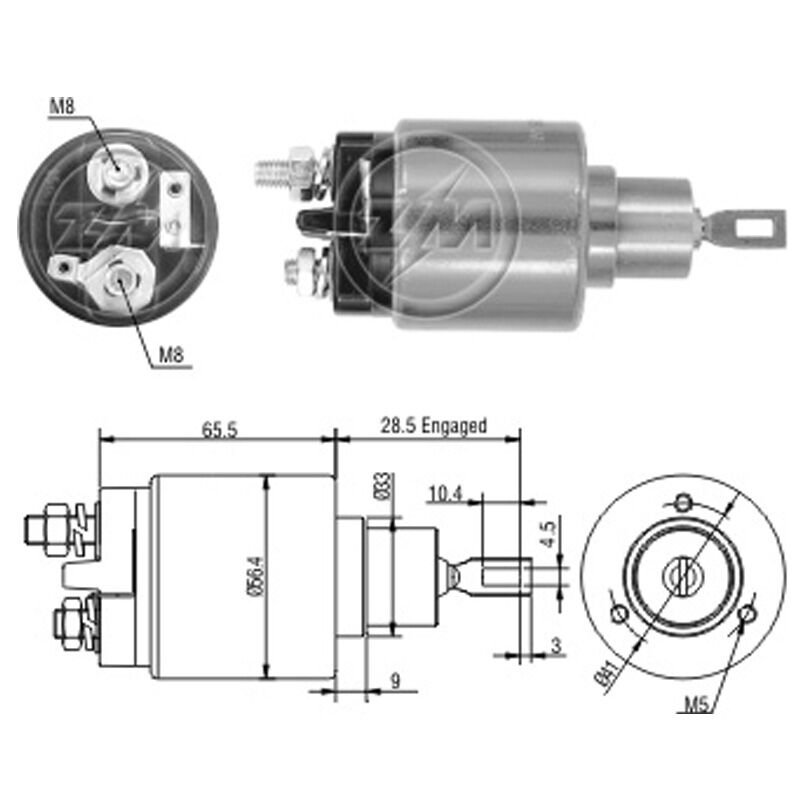 ZM 2773 - MARŞ OTOMATİĞİ 12V
