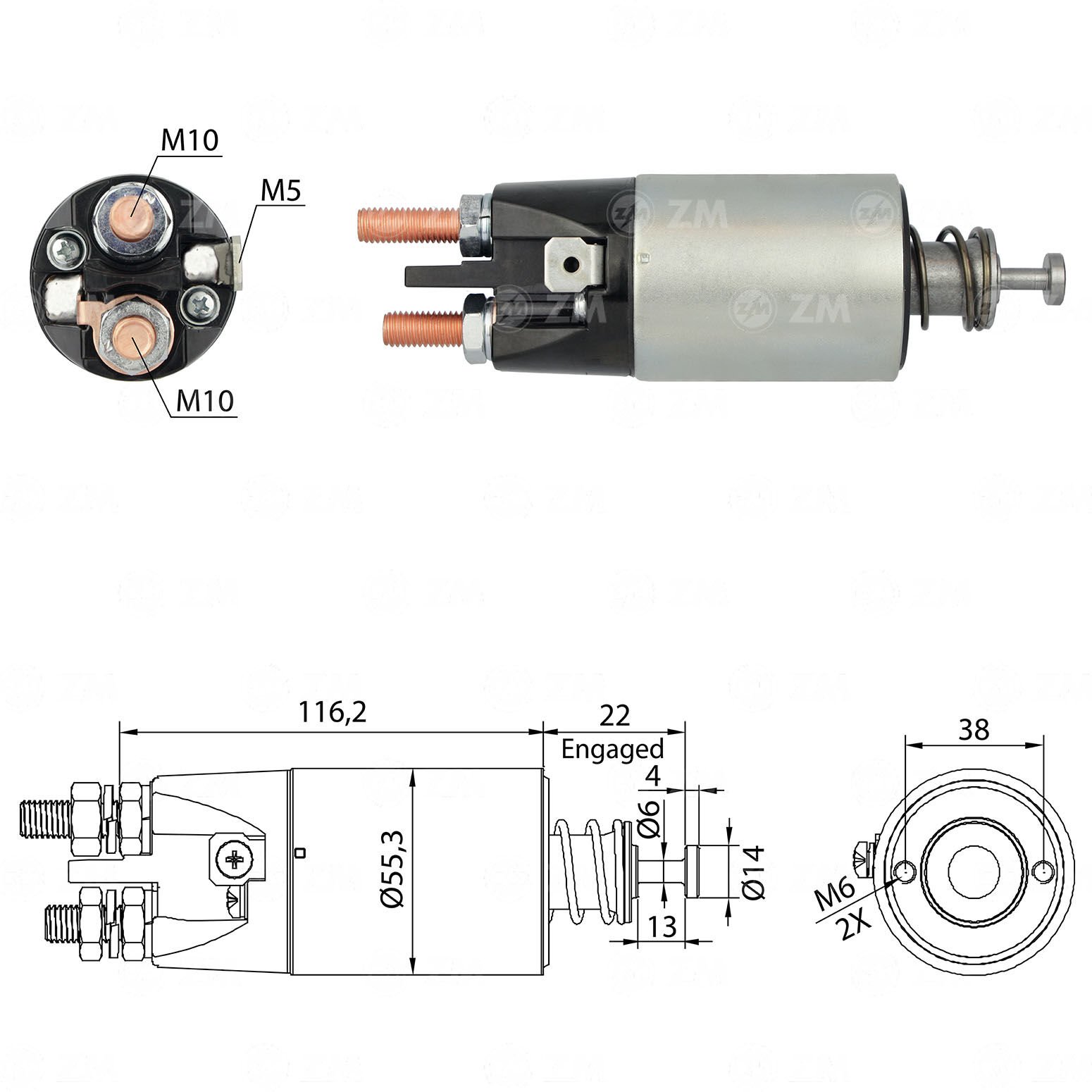 ZM 2897 - MARŞ OTOMATİĞİ 24V