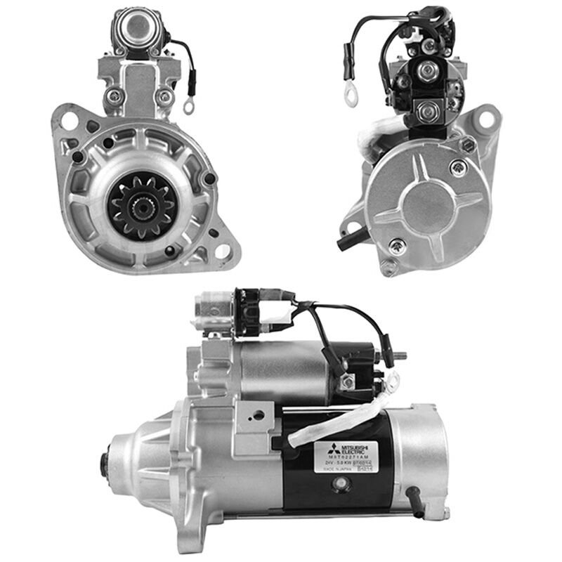 M8T62271 - MARŞ MOTORU 24V 5,0 KW 11 DİŞ