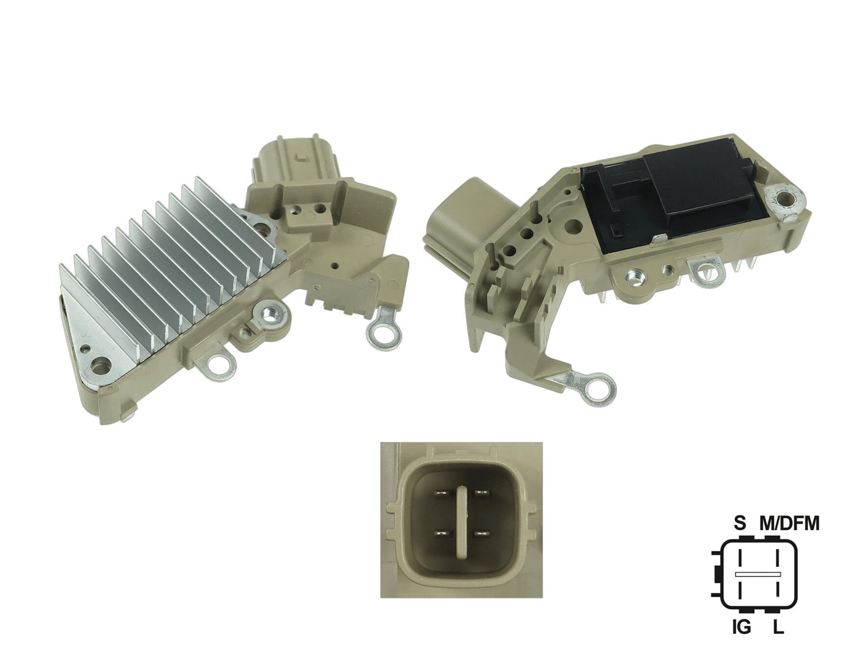 ALTERNATOR KONJEKTOR 12V TOYOTA COROLLA - YARIS (L, I, FR, S)