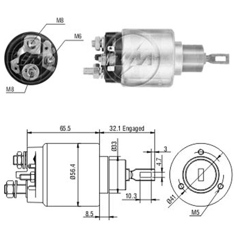ZM 473 - MARŞ OTOMATİĞİ 12V
