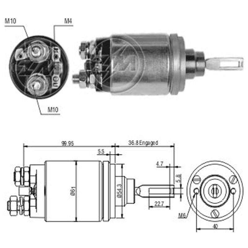 ZM 541 - MARŞ OTOMATİĞİ 12V