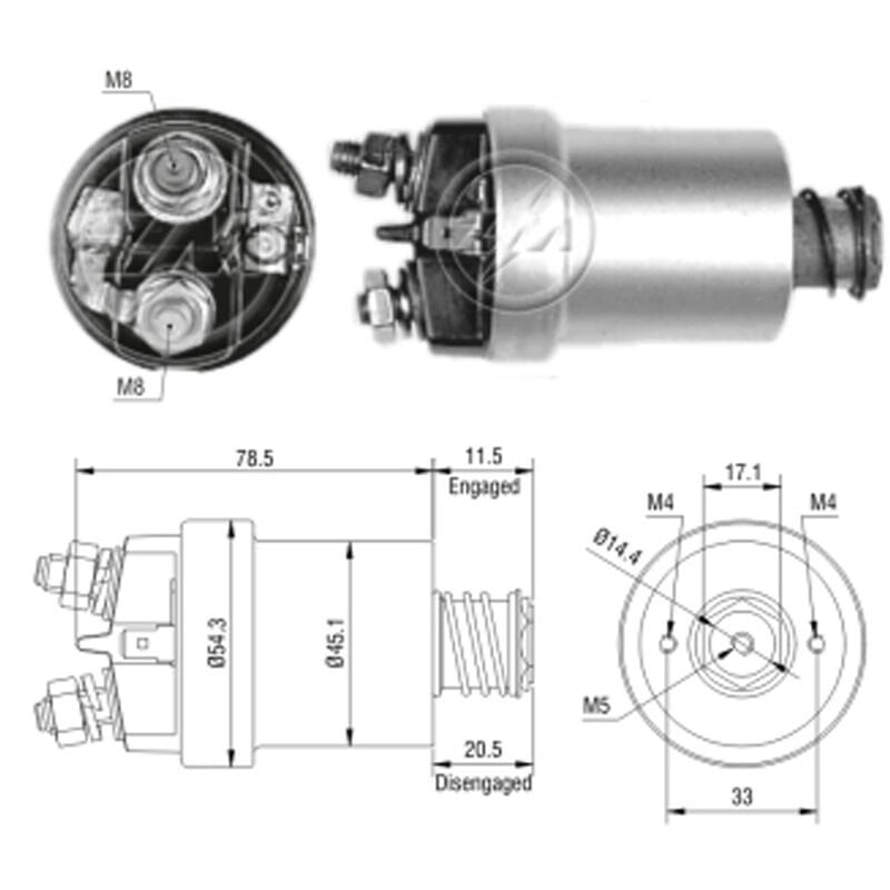 ZM 560 - MARŞ OTOMATİĞİ 12V