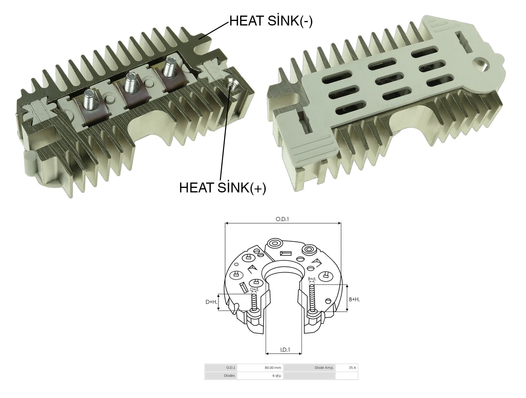 ALTERNATOR DIOT TABLASI CHEVROLET / INTER