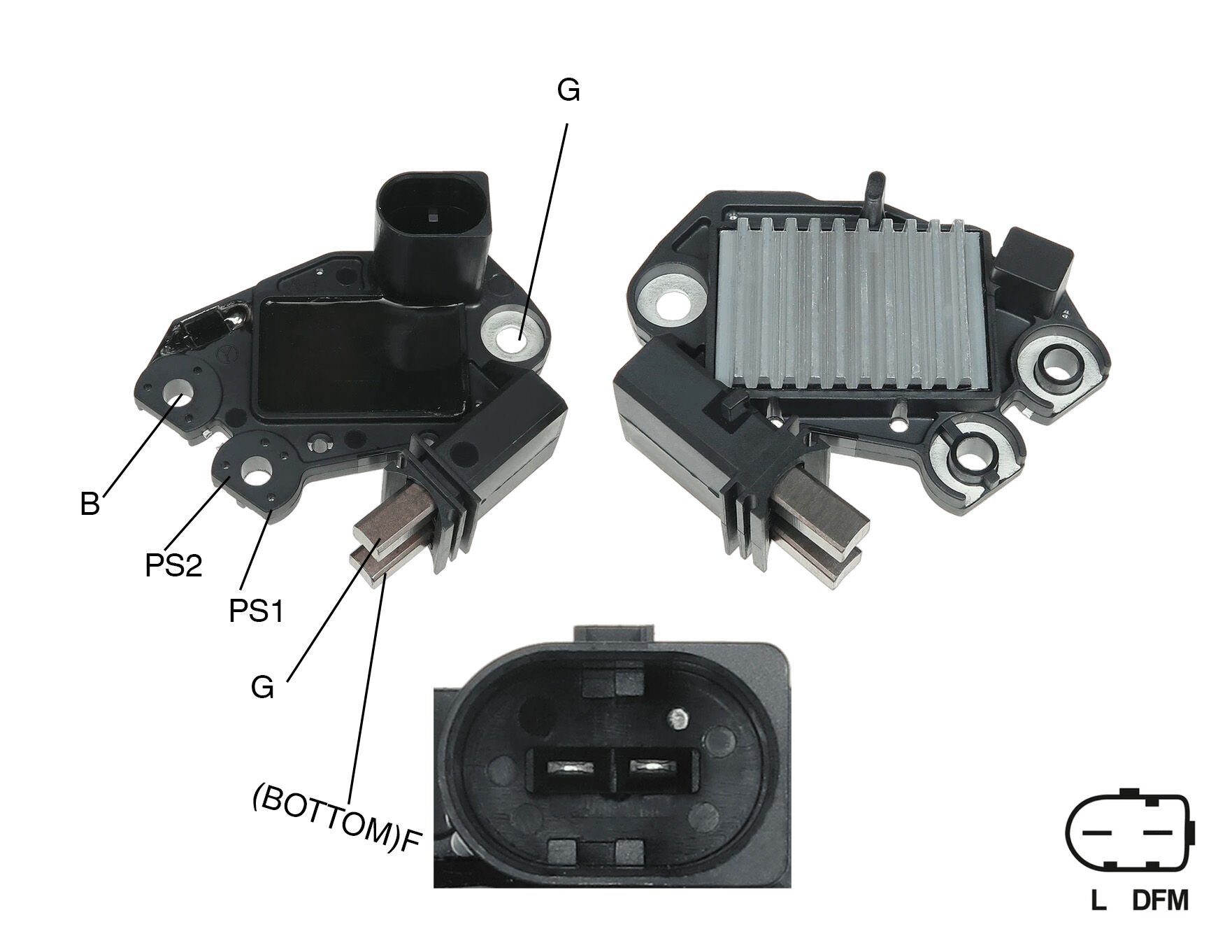 ALTERNATOR KONJEKTOR 12V AUDI / CHRYSLER / SKODA / VOLKSWAGEN