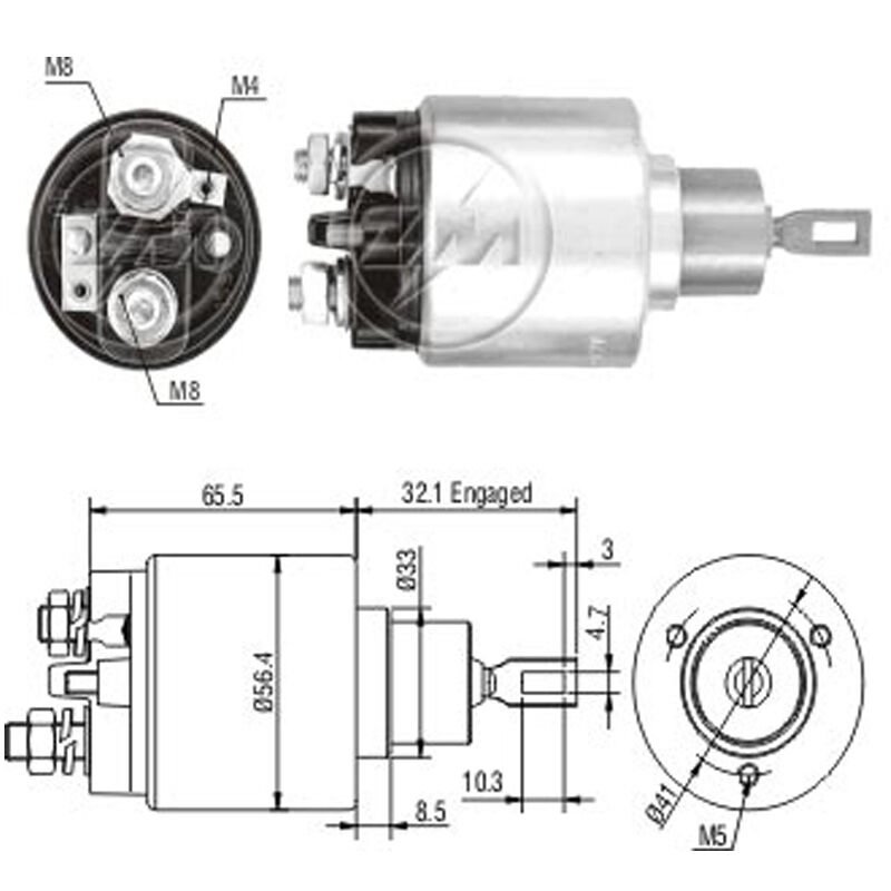 ZM 578 - MARŞ OTOMATİĞİ 12V