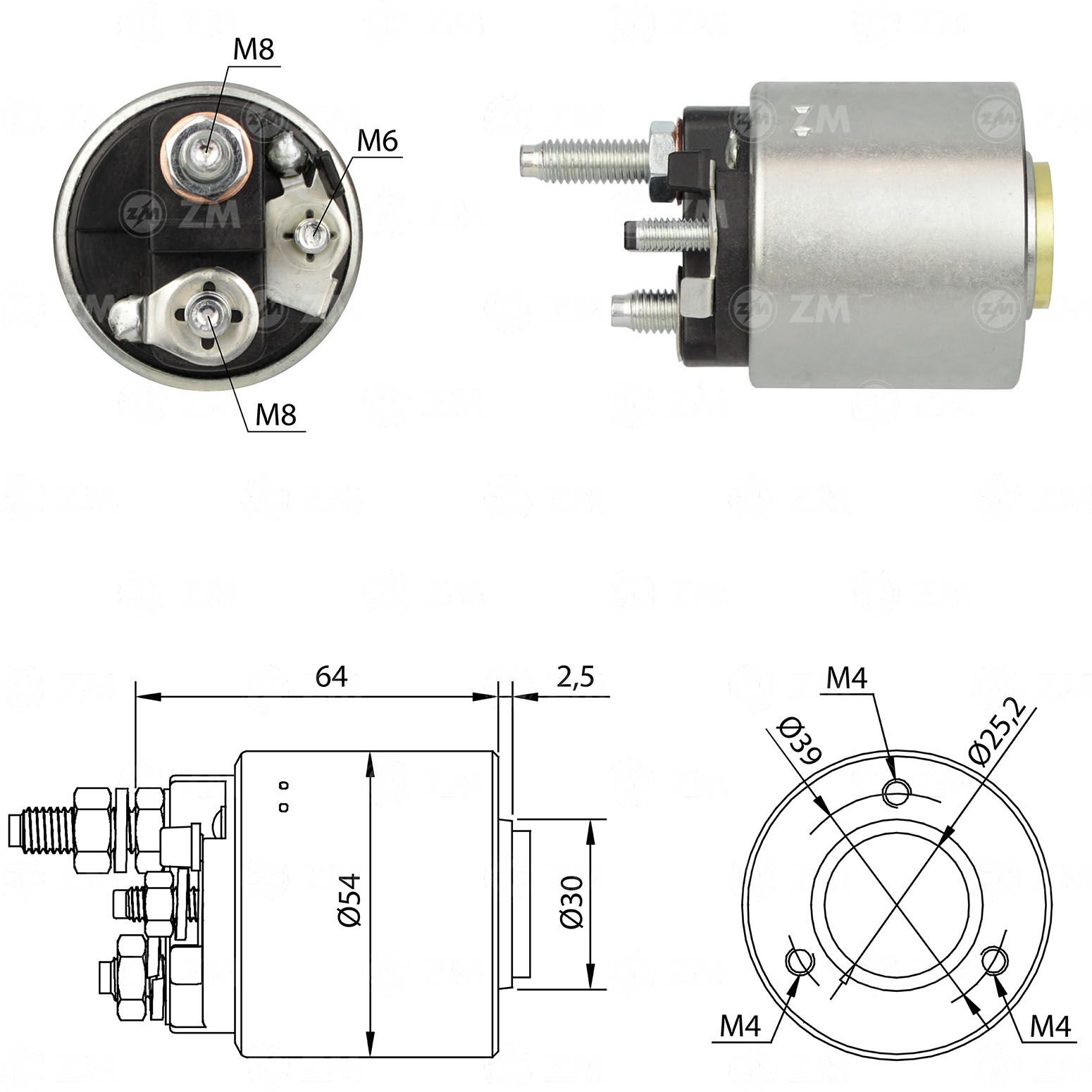 ZM 590 - MARŞ OTOMATİĞİ 12V