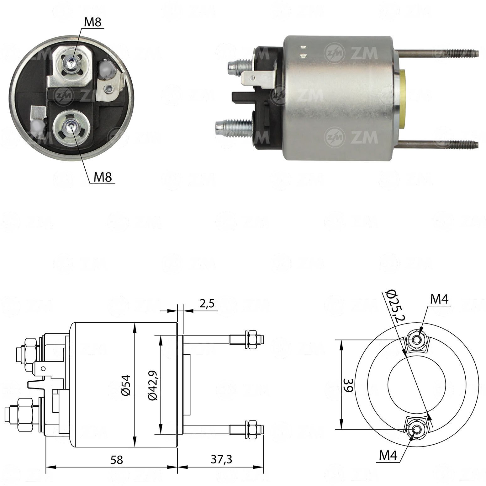 ZM 592 - MARŞ OTOMATİĞİ 12V