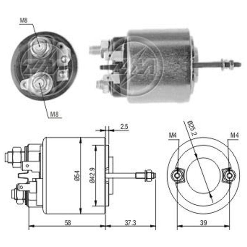 ZM 593 - MARŞ OTOMATİĞİ 12V