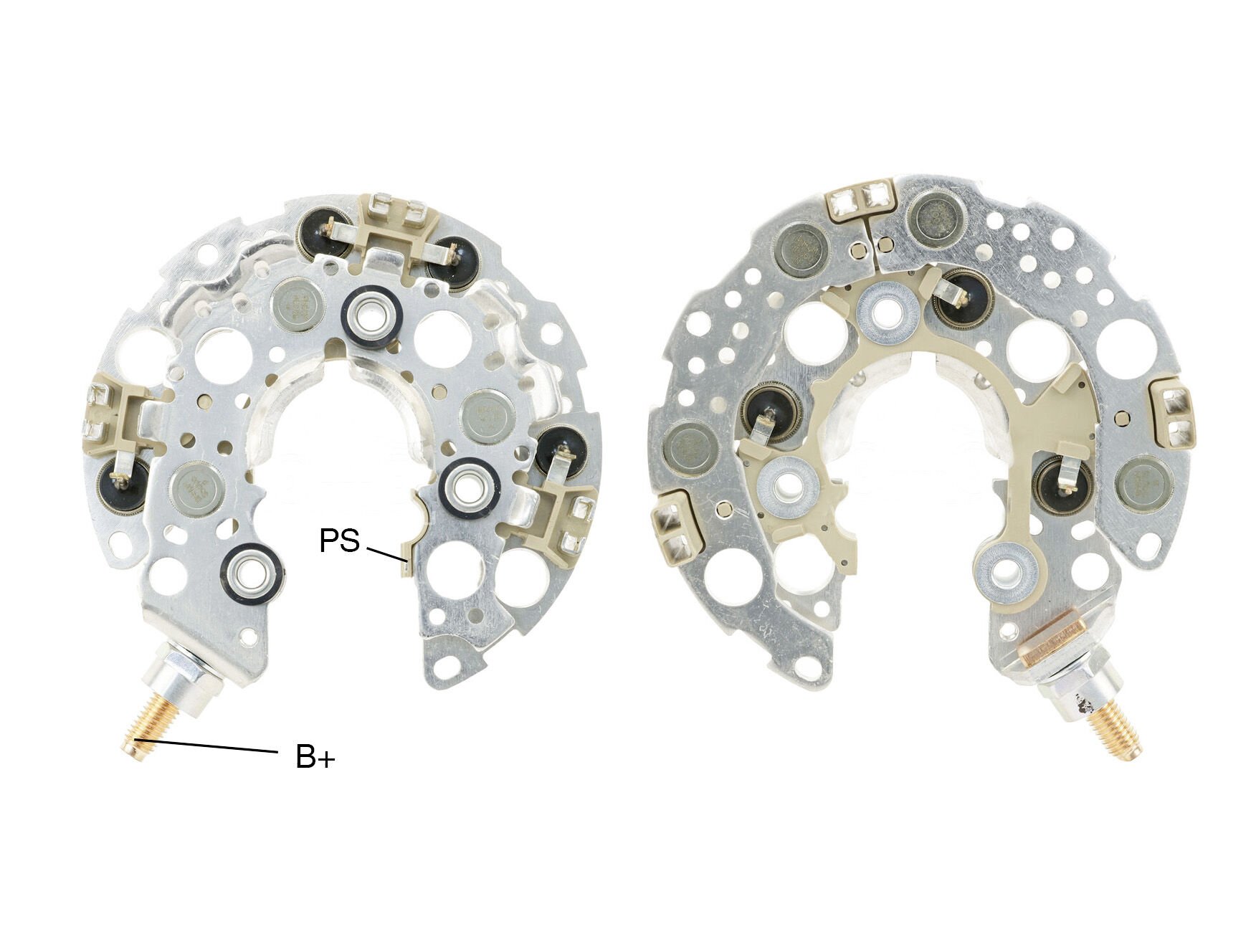 ALTERNATOR DIOT TABLASI FORD FOCUS C-MAX 1.6 TDCI - 2.0 TDCI / MAZDA 3 1.6 TDI / VOLVO C30 - S40 - V50 117MM