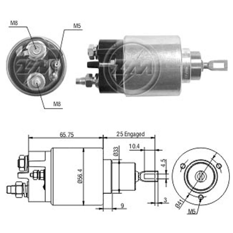 ZM 679 - MARŞ OTOMATİĞİ 12V