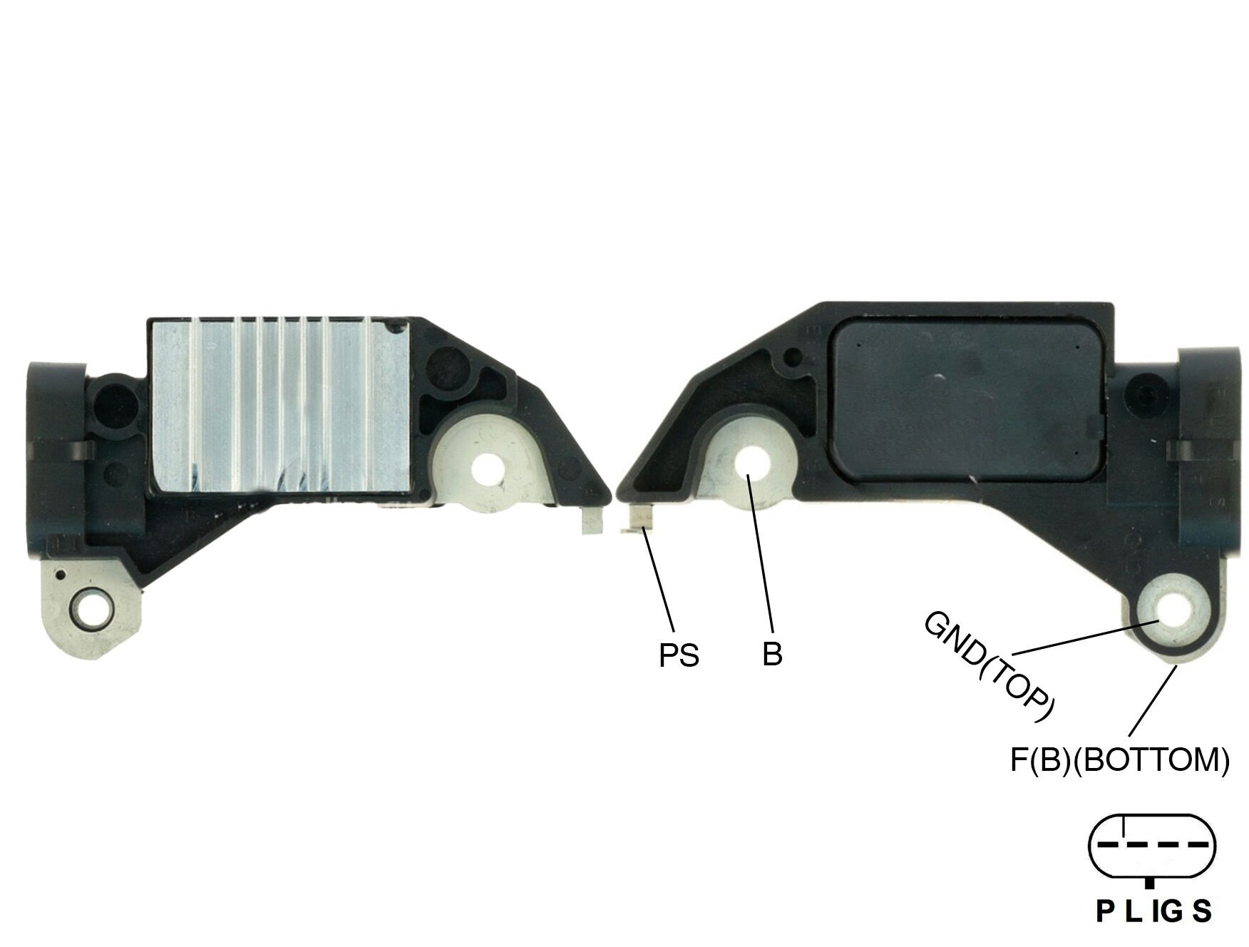 ALTERNATOR KONJEKTOR 12V GM 4 KALIN FIS