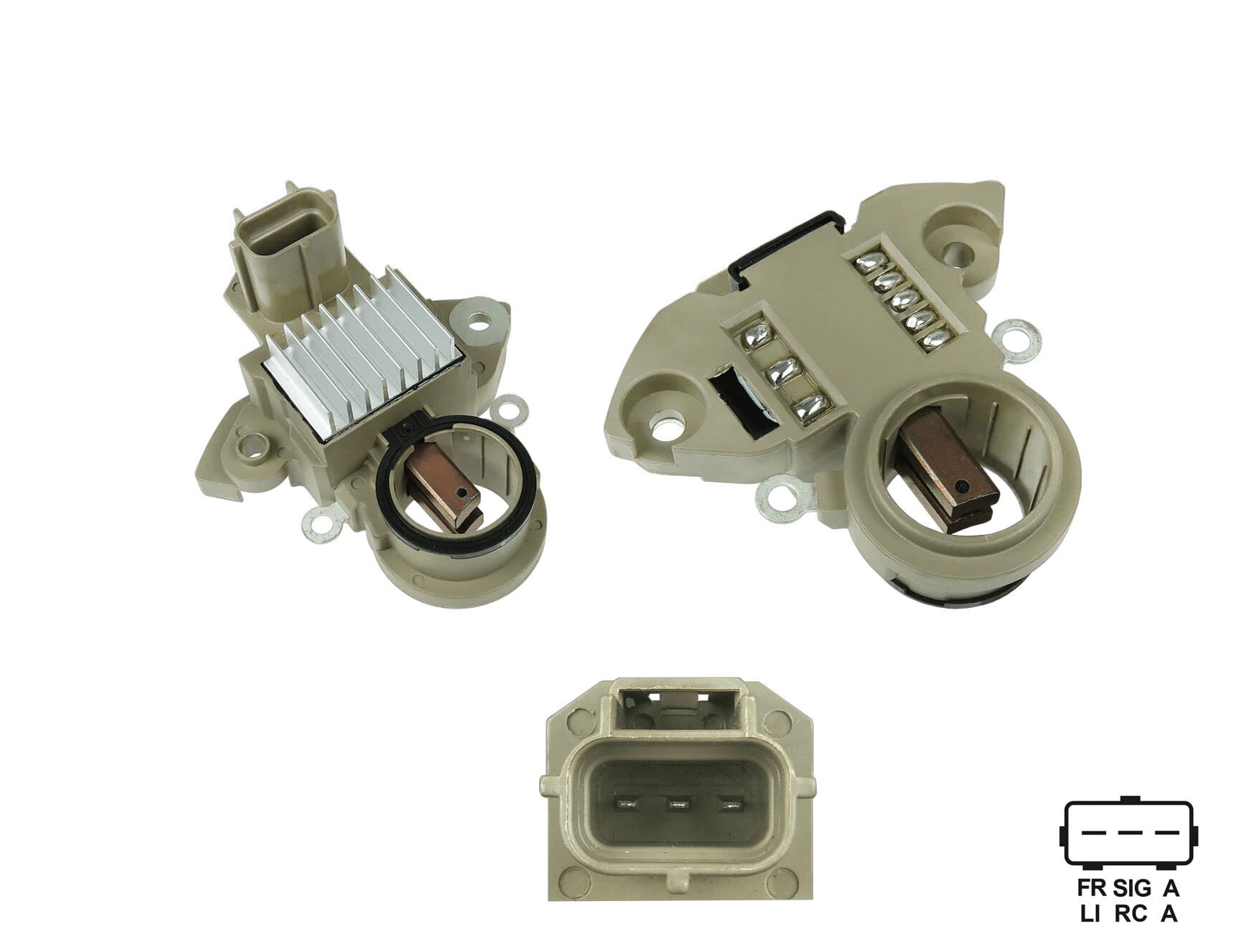 ALTERNATOR KONJEKTOR 12V FORD FUSION - FOCUS ESCAPE (AS, RC, LI)
