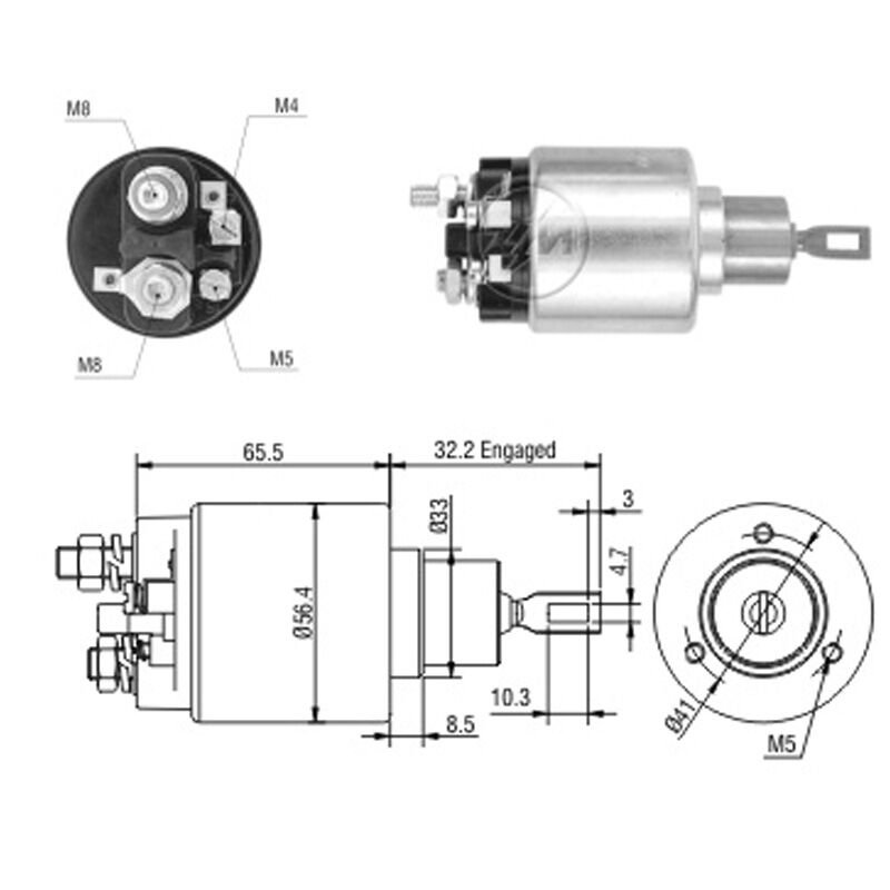ZM 874 - MARŞ OTOMATİĞİ 12V