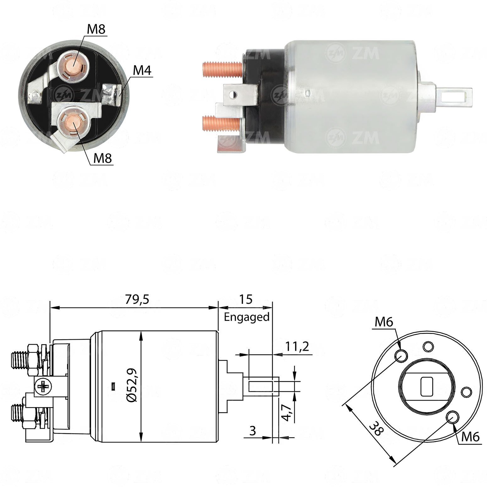 ZM 981 - MARŞ OTOMATİĞİ 24V