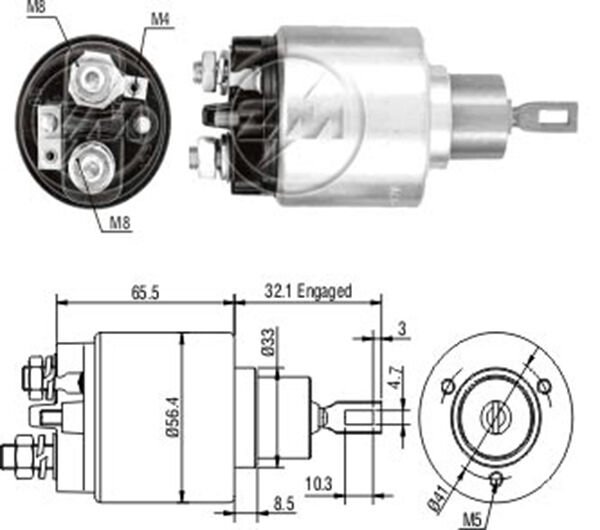 ZM 578C - MARŞ OTOMATİĞİ 12V
