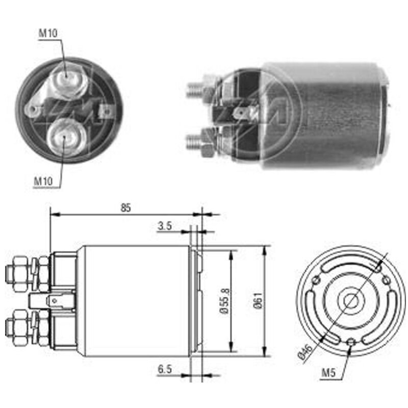 ZM 656 - MARŞ OTOMATİĞİ 24V