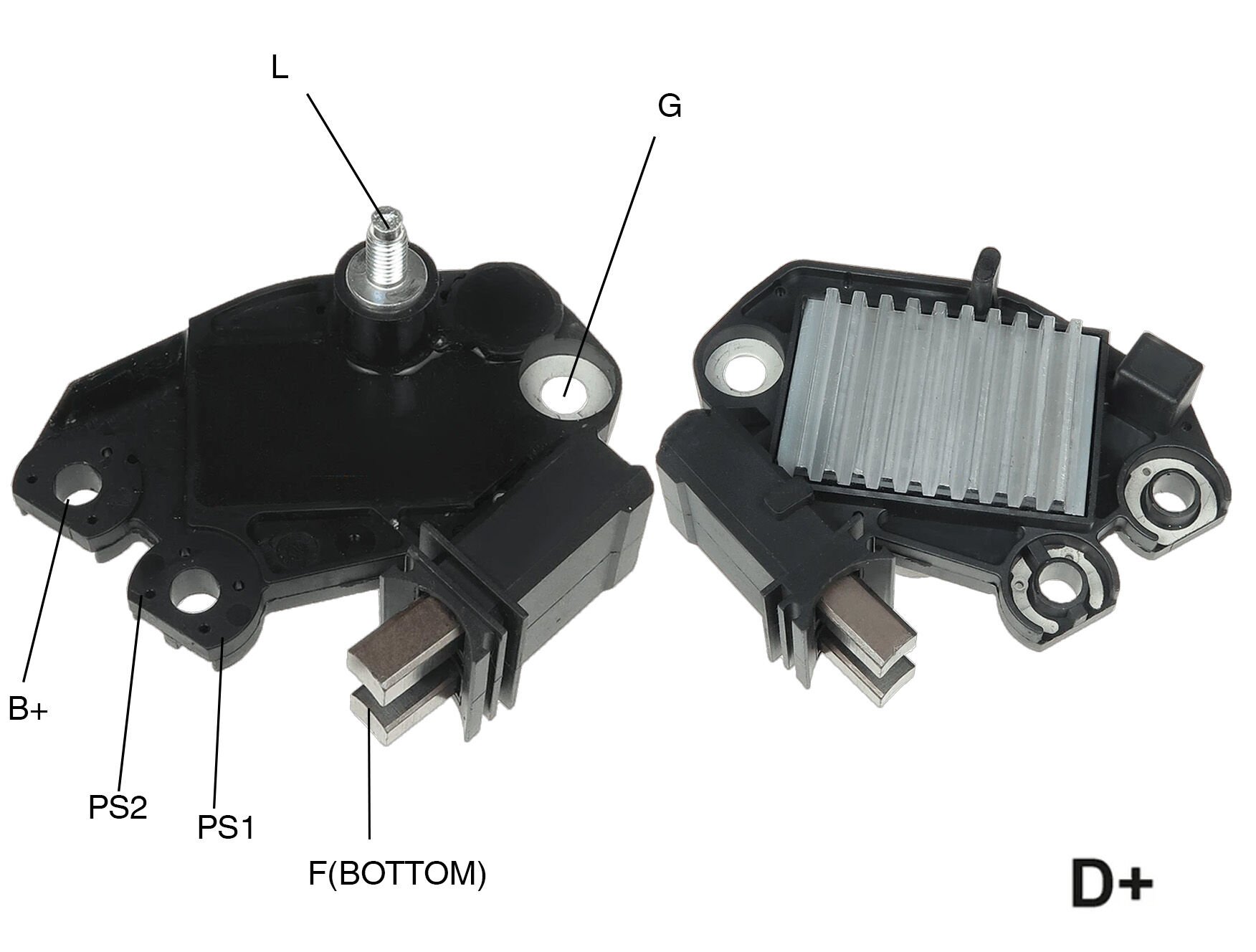 UVR PR 3534 - ALTERNATÖR KONJEKTÖR 12V
