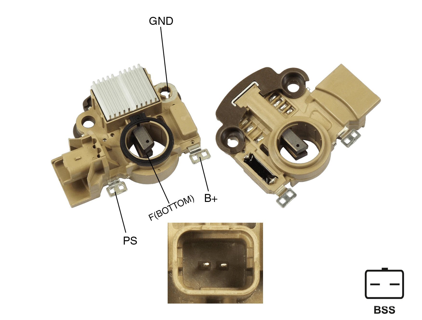 ALTERNATOR KONJEKTOR 12V COM-X(DUMMY) TERMINAL RENAULT / PEUGEOT / CITROEN YENI (NEW VERSION)