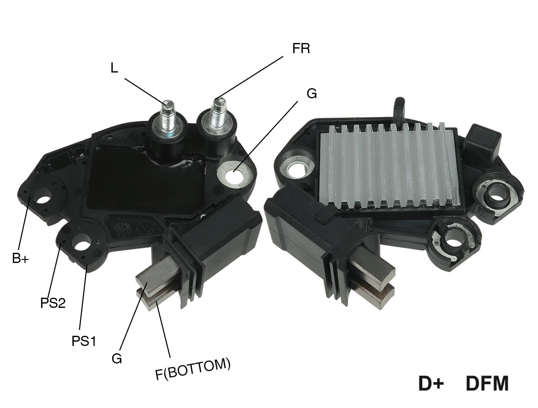 UVR PR 3529 - ALTERNATÖR KONJEKTÖR 12V