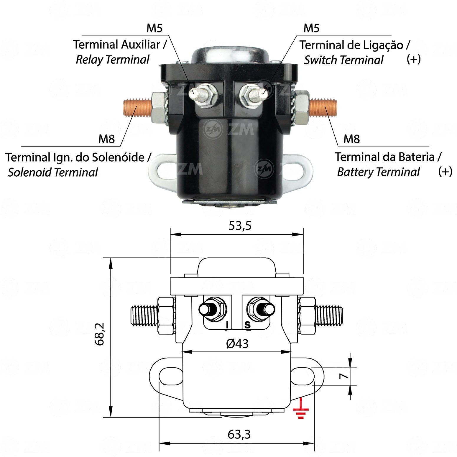 ZM 401 - MARŞ OTOMATİĞİ 12V