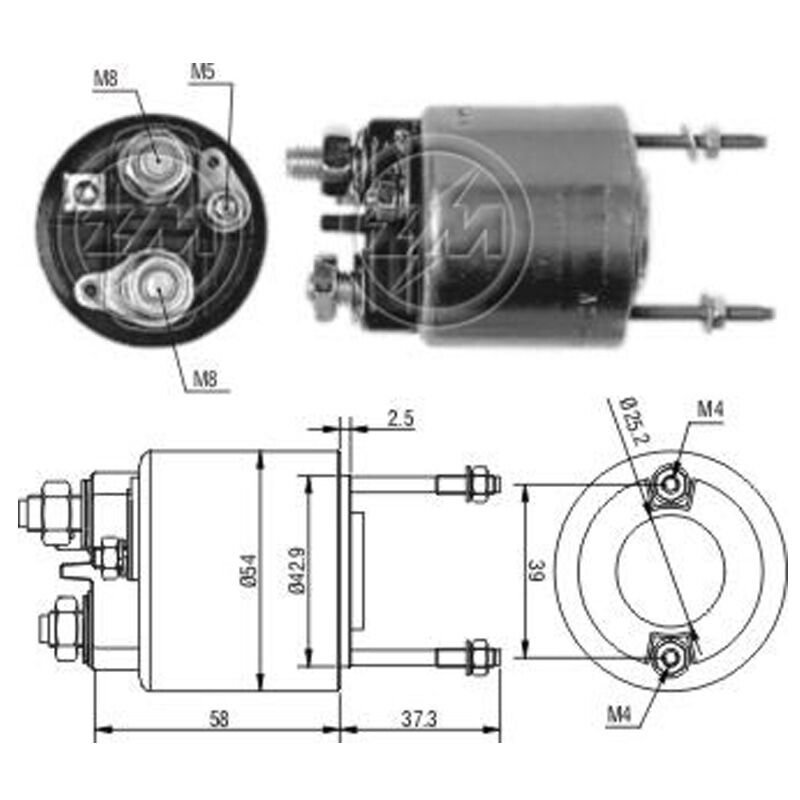 ZM 596 - MARŞ OTOMATİĞİ 12V