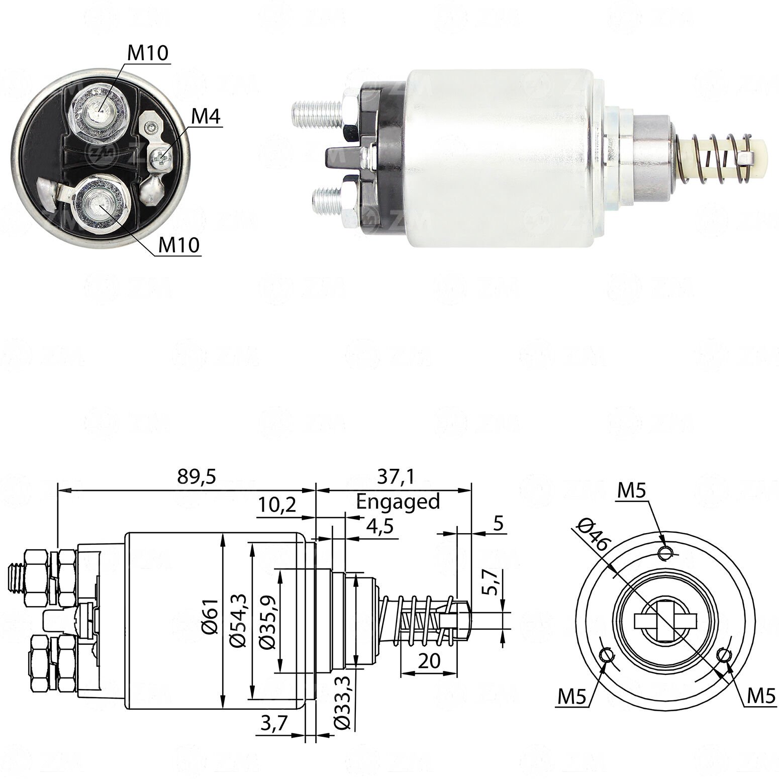 ZM 647 - MARŞ OTOMATİĞİ 24V