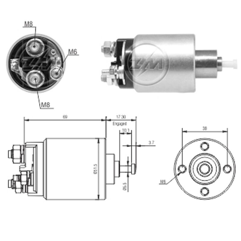 ZM 1961 - MARŞ OTOMATİĞİ 12V