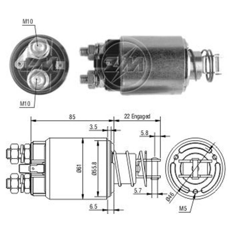ZM 657 - MARŞ OTOMATİĞİ 24V
