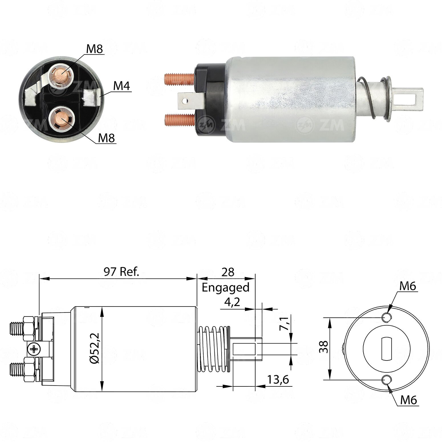 ZM 982 - MARŞ OTOMATİĞİ 24V