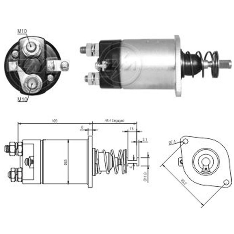 ZM 1855 - MARŞ OTOMATİĞİ 24V