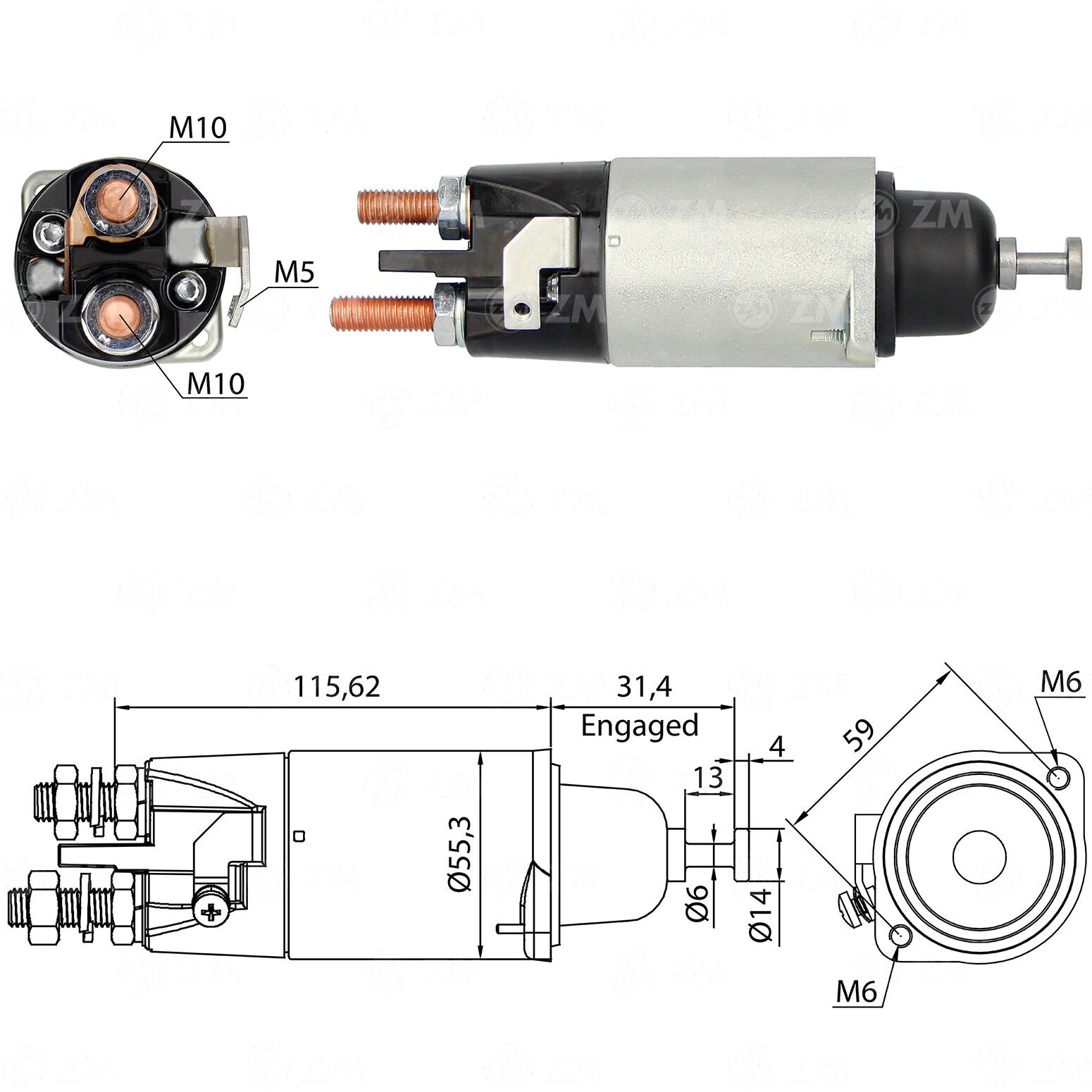 ZM 5898 - MARŞ OTOMATİĞİ 24V