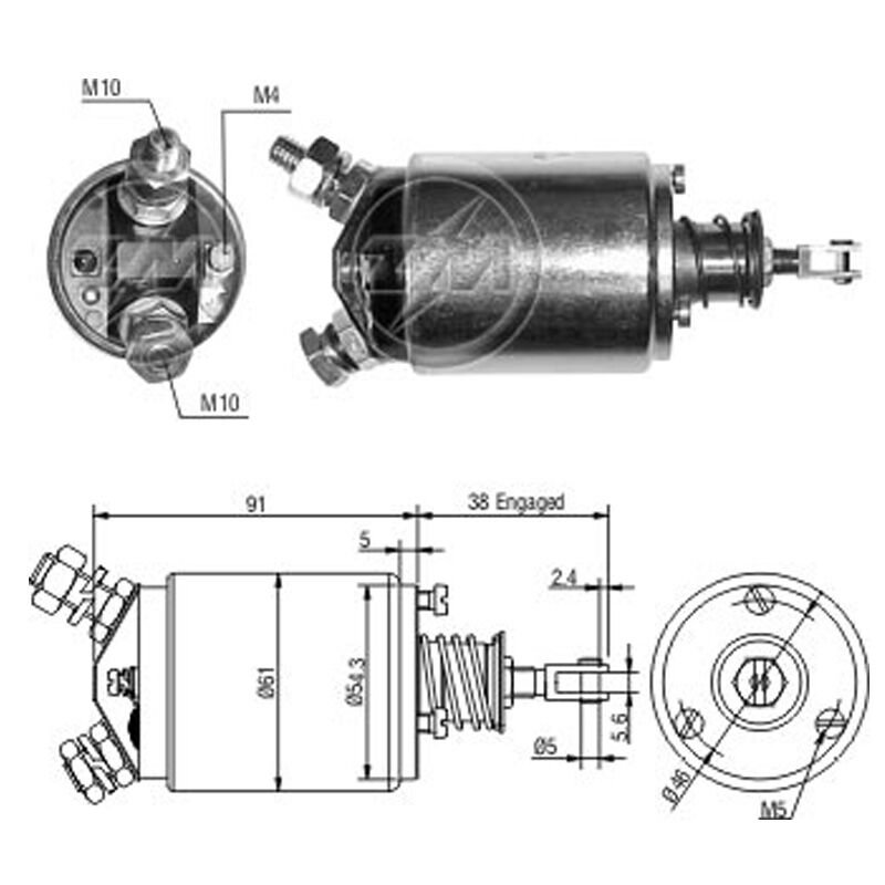 ZM 733 - MARŞ OTOMATİĞİ 12V