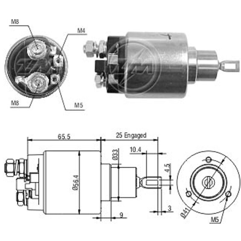 ZM 1474 - MARŞ OTOMATİĞİ 12V