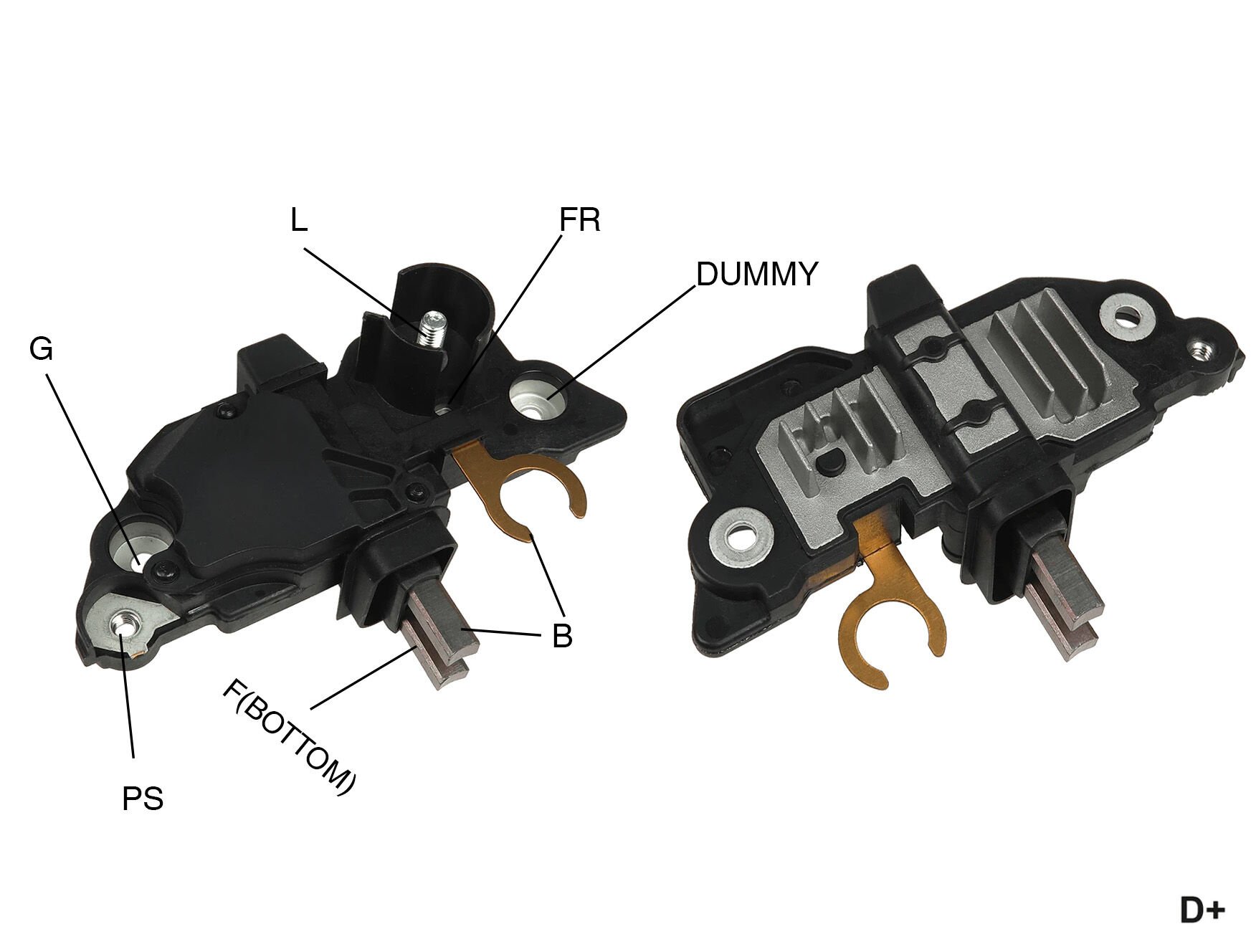 UVR B 256 - ALTERNATÖR KONJEKTÖR 12V