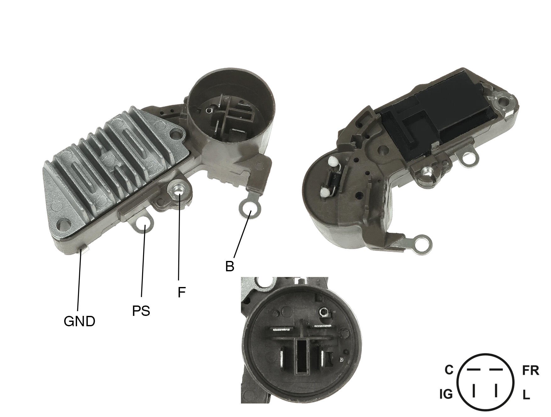 ALTERNATOR KONJEKTOR 12V HONDA PRELUDE 4 FIS 63,5MM