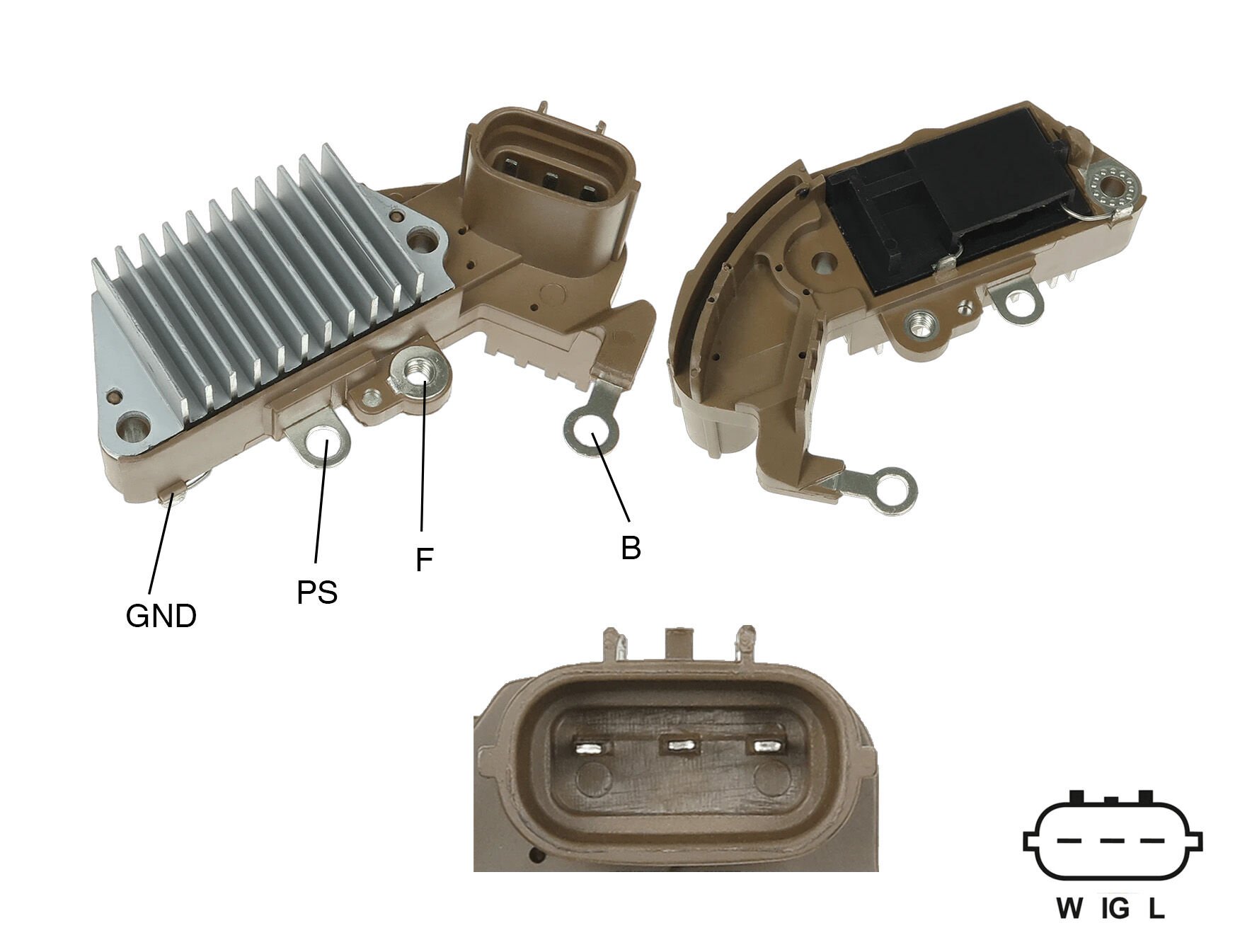 UVR H 2005 59 - ALTERNATOR KONJEKTOR 12V