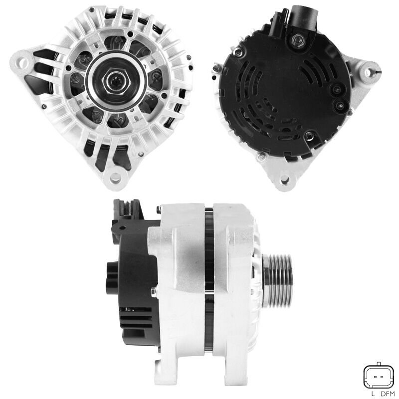 ALTERNATOR 12V 120 AMP CITROEN C-ELYSEE - C4 1.4-1.6 - C5 1.8-2.0 - PEUGEOT 301 1.6 - 307 1.4-1