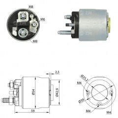 ZM 3495 - MARŞ OTOMATİĞİ 12V