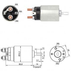 ZM 689 - MARŞ OTOMATİĞİ 12V