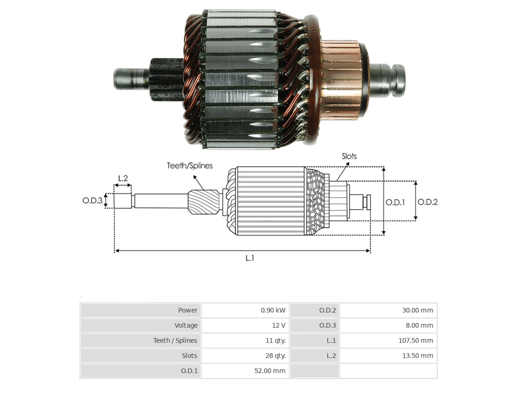 MARS KOLLEKTORU 12V 11 DIS AUDI A2-A3 / SEAT / SKODA / VOLKSWAGEN GOLF 1.6 0001120 SERIES