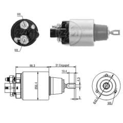 ZM 979 - MARŞ OTOMATİĞİ 12V