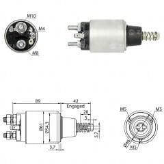ZM 1640 - MARŞ OTOMATİĞİ 12V