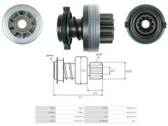 UMD 5520 - MARŞ DİŞLİSİ 9 DİŞ