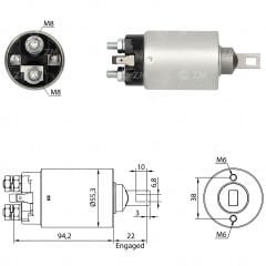 ZM 1891 - MARŞ OTOMATİĞİ 12V