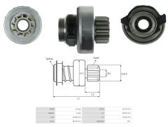 UMD 5523 - MARŞ DİŞLİSİ 10 DİŞ