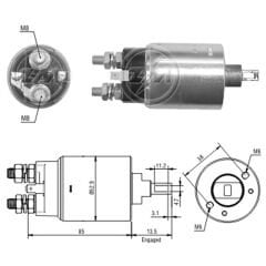 ZM 2981 - MARŞ OTOMATİĞİ 12V