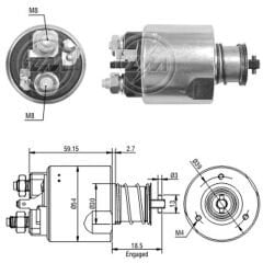 ZM 3491 - MARŞ OTOMATİĞİ 12V